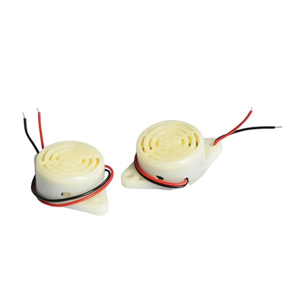 bnafes QMseller SFM-27 DC 3-24V Electronic Buzzer Alarm Sounder Continuous Beep Pack of 6 - View 4 of 5
