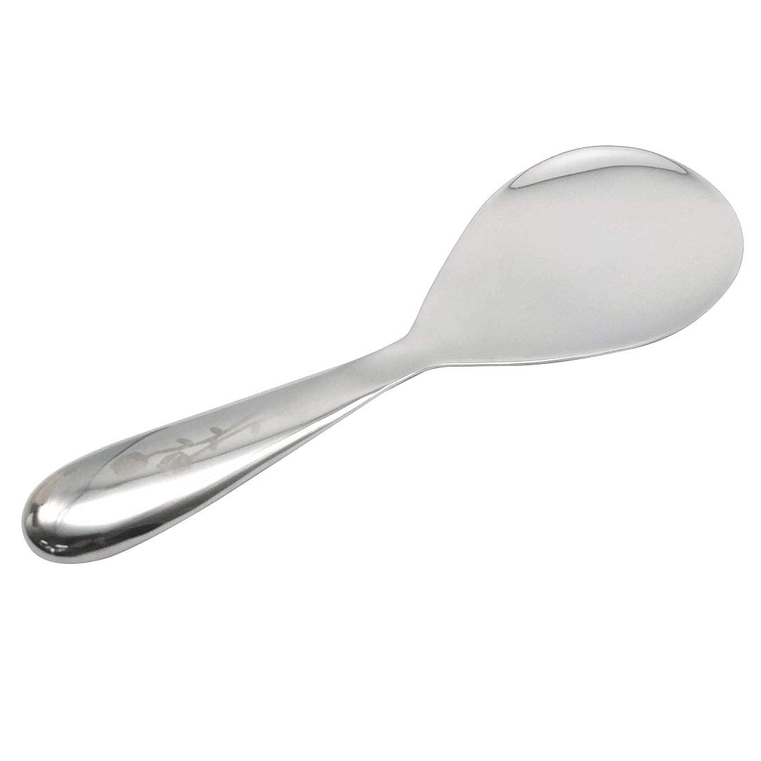 GARASANI GARASANI Stainless Steel Rice Paddle Cooking Utensil 8.46 Inch Silver Kitchen Tool for Easy Serving and Cooking - View 3 of 7