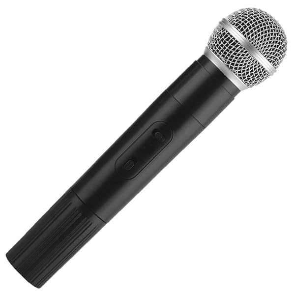 Gazechimp Gazechimp 1 Microphone Plastic Rock Mic Karaoke Prop for Performance and Fun