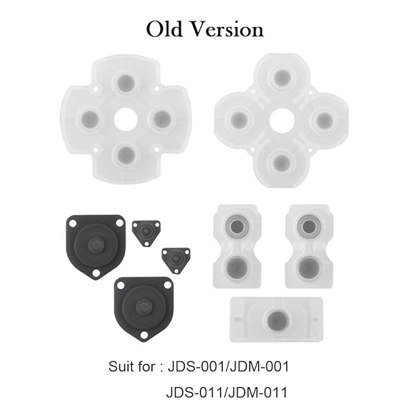 Onyehn Onyehn Silicone Conductive Rubber Pad Keypads Set for Sony PS4 Controller Dualshock 4 Buttons Repair Replacement Parts - View 2 of 5