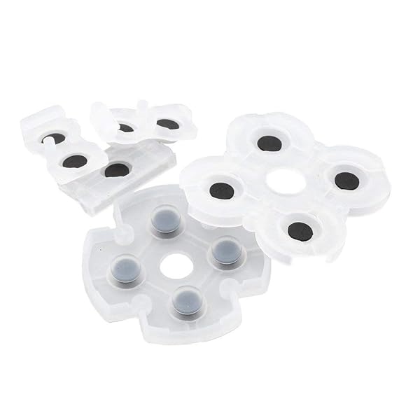 Onyehn Onyehn Silicone Conductive Rubber Pad Keypads Set for Sony PS4 Controller Dualshock 4 Buttons Repair Replacement Parts - View 4 of 5