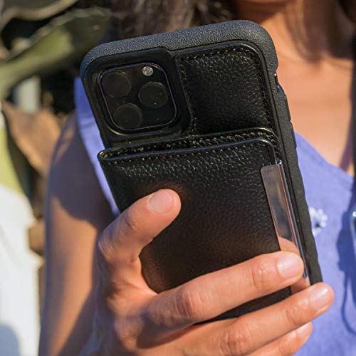 Smartish Smartish iPhone 11 Pro Crossbody Case for Women - Stylish Black-Gold Purse with Detachable Strap & Card Holder - View 5 of 6