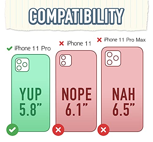 Smartish Smartish iPhone 11 Pro Crossbody Case for Women - Stylish Black-Gold Purse with Detachable Strap & Card Holder - View 6 of 6