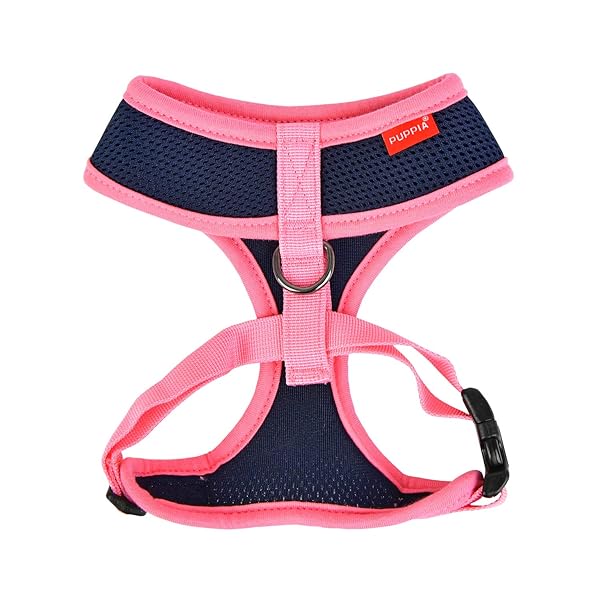 Puppia Puppia Soft Harness II Navy Medium for Comfortable and Secure Dog Walking - View 2 of 6