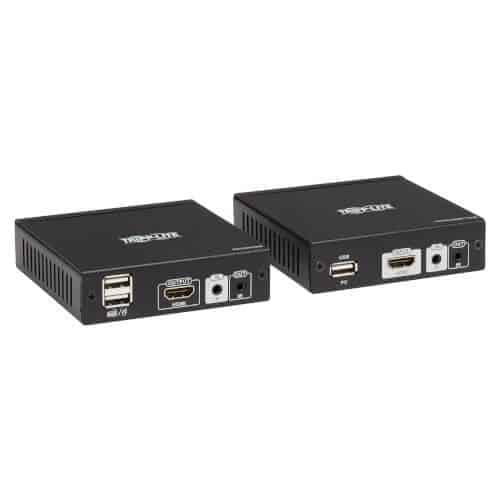 TRIPP LITE Tripp Lite HDMI HDBaseT KVM Console Extender Over Cat6 4K HDMI Video Extender with USB Ports and IR 4K at 30Hz 1080p B013-HU-4K - View 7 of 9