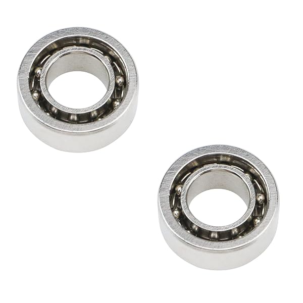 Antrader Antrader Chrome Steel R188 Fidget Spinner Bearing High Speed Deep Groove Ball Bearing Pack of 2 1/4 x 1/2 x 3/16 Inches