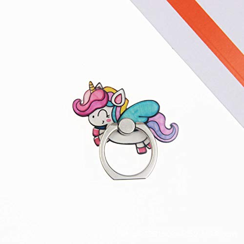 JCSMARTEC Cute Unicorn Phone Ring Holder Stand 4Pcs 360 Rotation Finger Grip Kickstand Mount for Cellphones - View 2 of 7