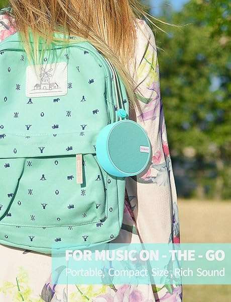 INSMY INSMY C12 Waterproof Bluetooth Speaker: Portable, Loud Sound, TF Card Support - Perfect for Kayaking, Beach & Outdoor Fun! - View 6 of 10