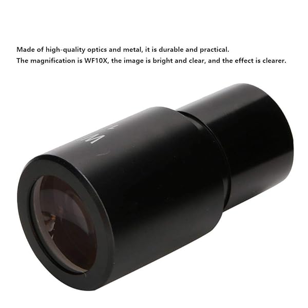 Yanmis WF10X18mm Wide-Angle Eyepiece Optical Lenses with Scale for Biological Microscopes - View 5 of 9