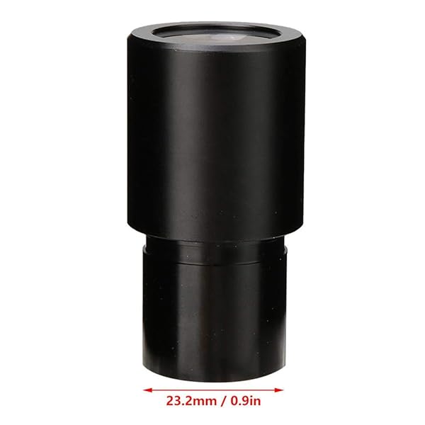 Yanmis WF10X18mm Wide-Angle Eyepiece Optical Lenses with Scale for Biological Microscopes - View 6 of 9