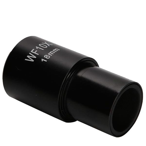 Yanmis WF10X18mm Wide-Angle Eyepiece Optical Lenses with Scale for Biological Microscopes - View 7 of 9