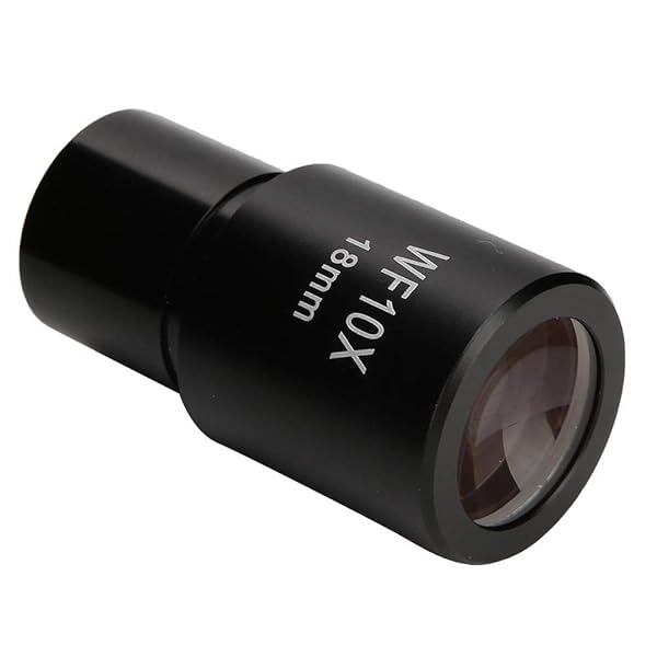 Yanmis WF10X18mm Wide-Angle Eyepiece Optical Lenses with Scale for Biological Microscopes - View 9 of 9
