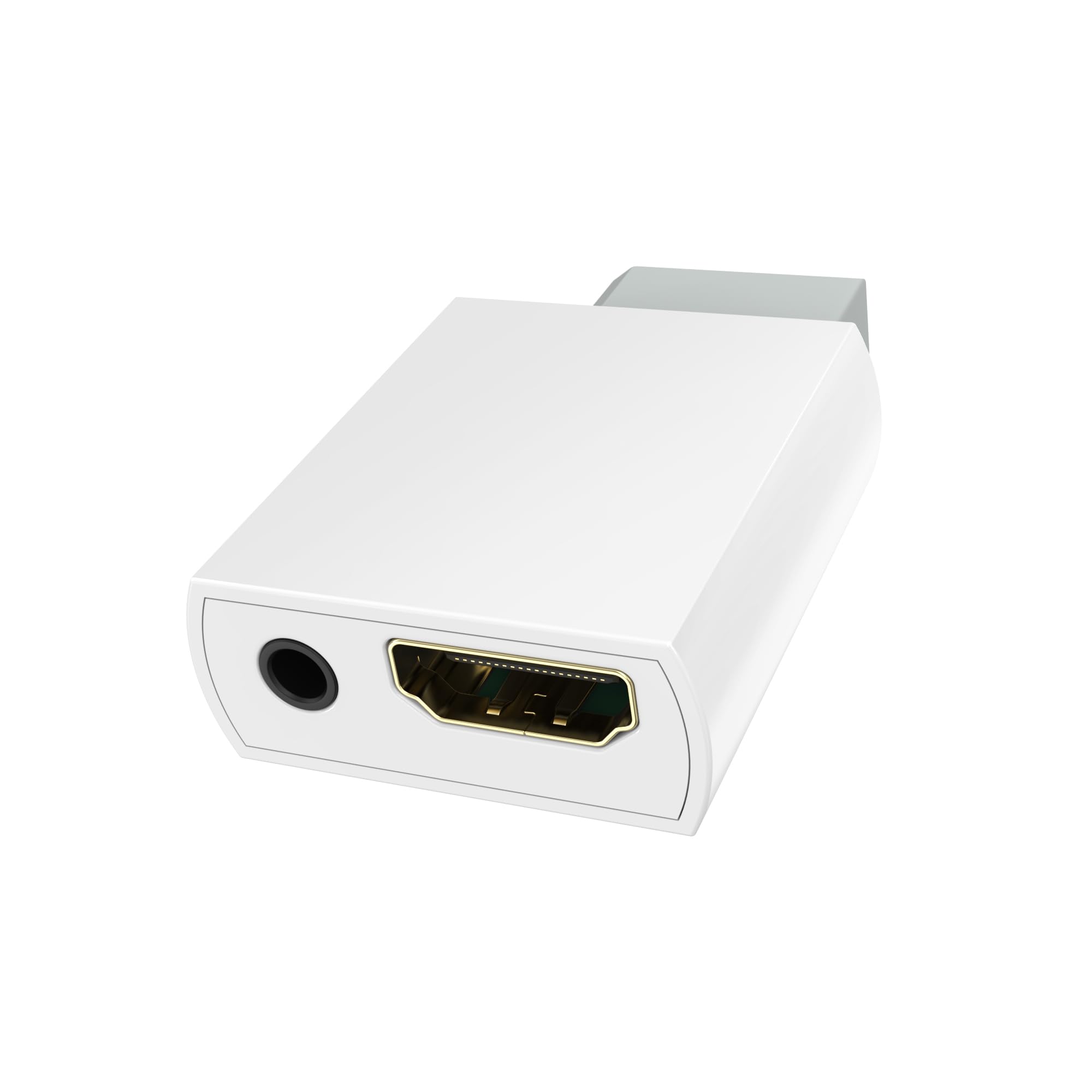 MAYFLASH Wii to HDMI Converter 1080P Full HD Adapter with Audio Jack Compatible with Wii Wii U HDTV Monitor Supports 720P NTS - View 2 of 8