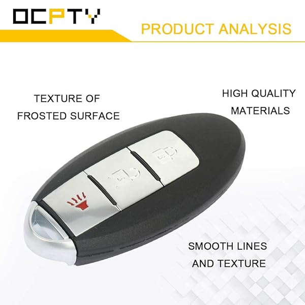 OCPTY OCPTY Keyless Entry Remote Control Key Fob for Nissan Sentra Versa Frontier Murano Pathfinder Xterra 2002-2016 KBRASTU15 CWTWB1U415 CWTWB1U733 CWTWB1U821 - View 3 of 7