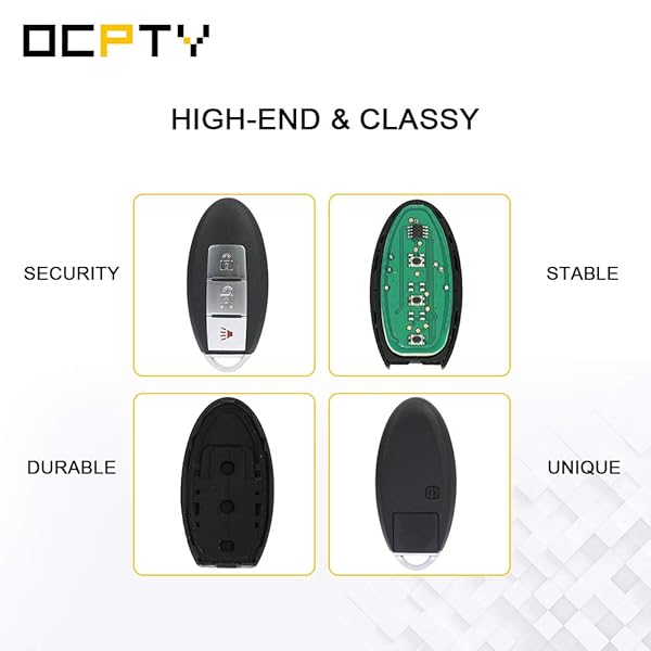 OCPTY OCPTY Keyless Entry Remote Control Key Fob for Nissan Sentra Versa Frontier Murano Pathfinder Xterra 2002-2016 KBRASTU15 CWTWB1U415 CWTWB1U733 CWTWB1U821 - View 6 of 7