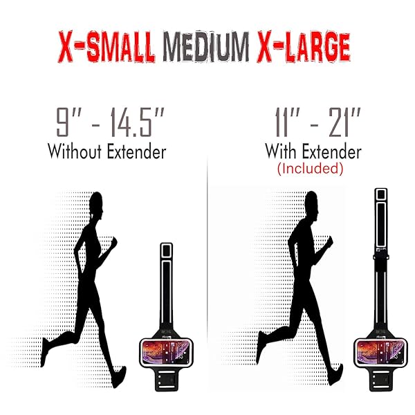 RevereSport RevereSport iPhone 11 Running Armband. Sports Phone Case Holder for Runners and Gym Exercise (6.1") - View 8 of 9