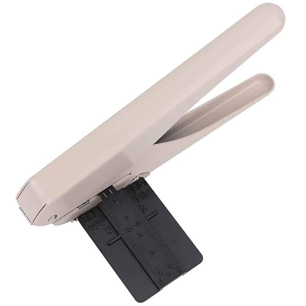 Hztyyier Mushroom Hole Puncher Handled One Hole Puncher for Loose Leaf Pages Notebook Office School Supplies Beige - View 5 of 7