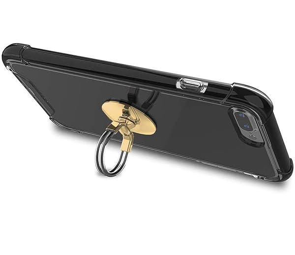 Tvoip Tvoip 2Pcs Cell Phone Ring Holder 3 in 1 Universal Stand Car Holder Finger Grip Tablet Stand Car Vent Mount Gold - View 2 of 6