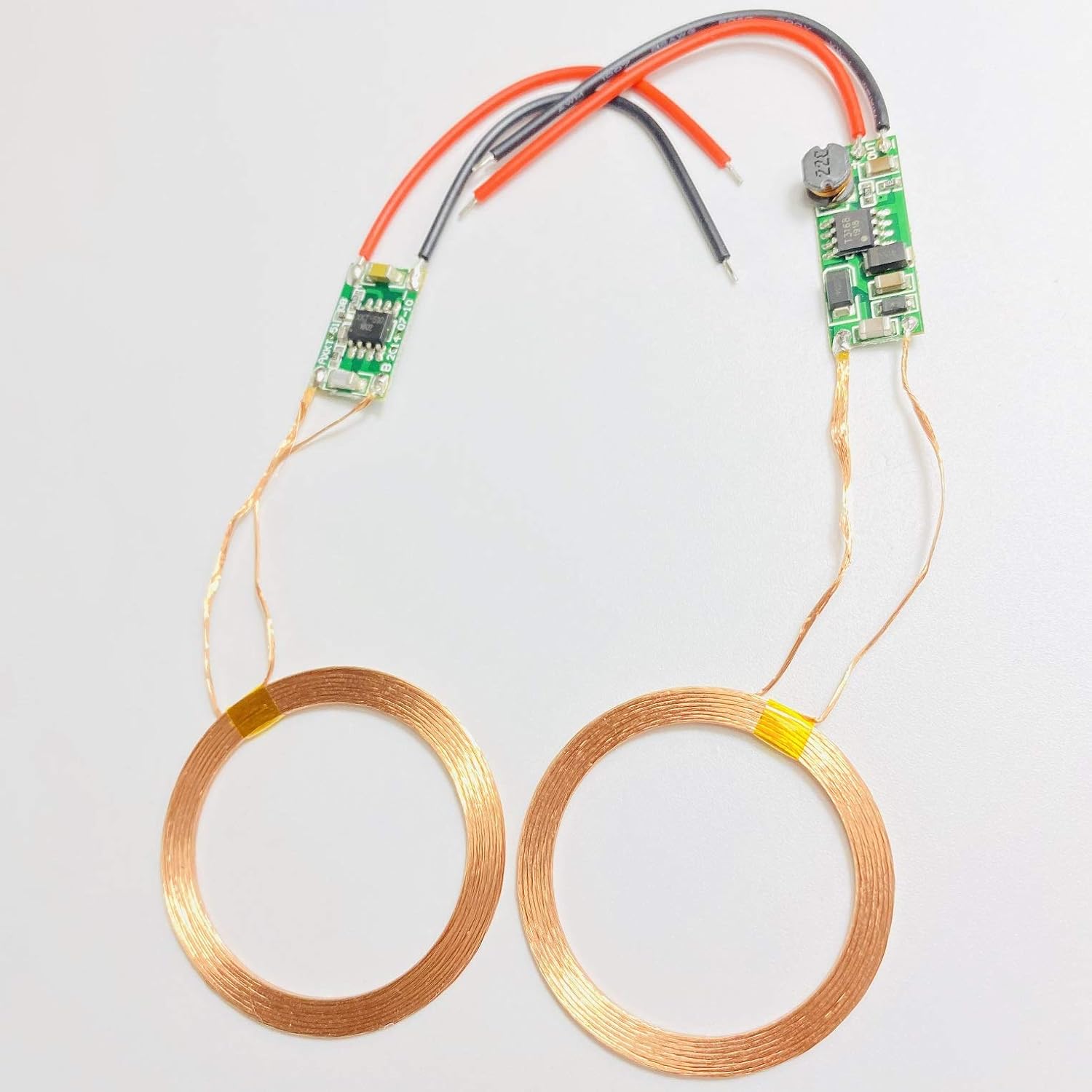 Taidacent Taidacent 5V Wireless Inductive Coil Charging Transmitter Receiver Module Power Supply Induction Charging Solution - View 2 of 6