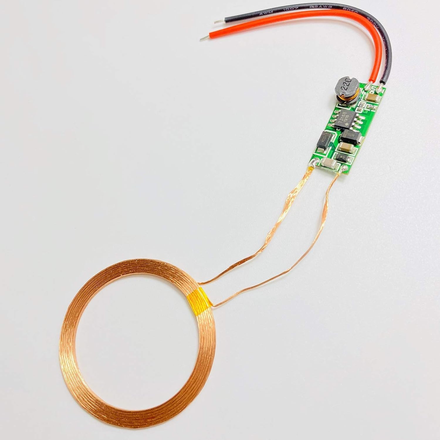 Taidacent Taidacent 5V Wireless Inductive Coil Charging Transmitter Receiver Module Power Supply Induction Charging Solution - View 5 of 6