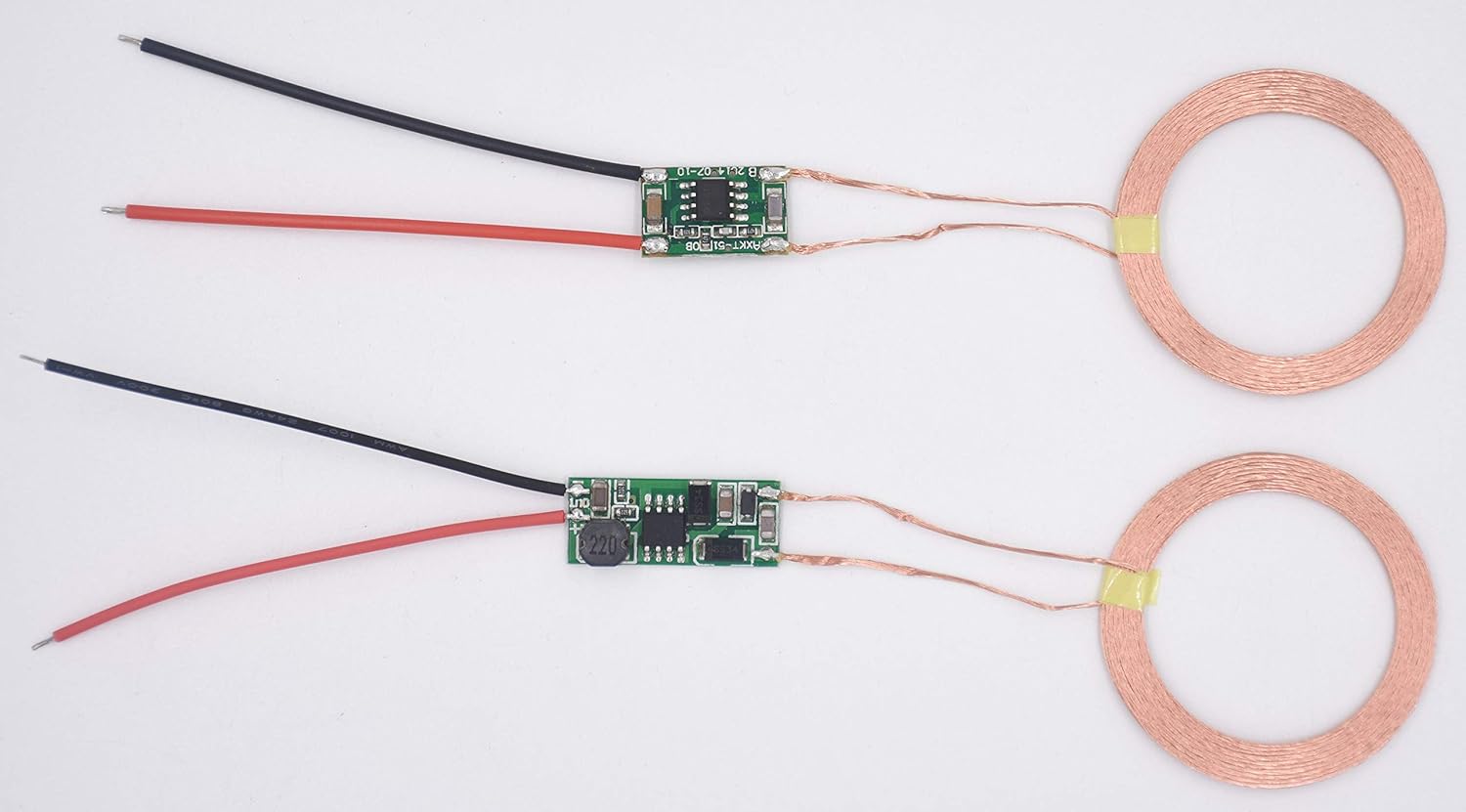 Taidacent 5V Wireless Inductive Coil Charging Transmitter Receiver Module Power Supply Induction Charging Solution