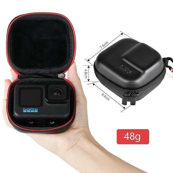 HSU HSU Protective Case for GoPro Hero 13/12 & More - Compact Mini Carrying Case for Action Cameras - View 4 of 9