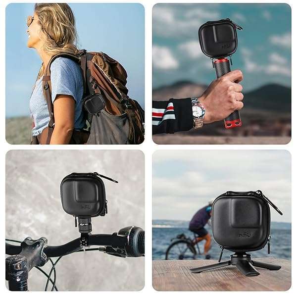 HSU HSU Protective Case for GoPro Hero 13/12 & More - Compact Mini Carrying Case for Action Cameras - View 8 of 9