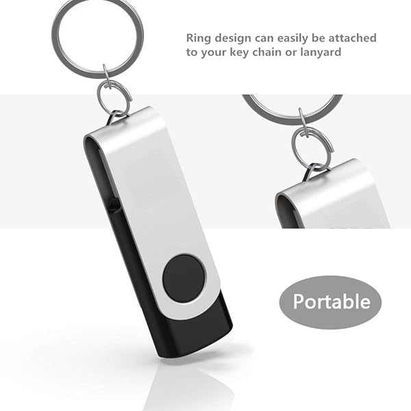 Aiibe Aiibe 16GB Flash Drive 100 Pack USB 2.0 Memory Stick Bulk Thumb Drive for Easy Data Storage and Transfer - View 7 of 9