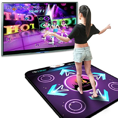 fayle Non Slip Dance Pad Dancing Mat for PC USB Compatible with AV Video Games Perfect for Fun and Fitness - View 2 of 8