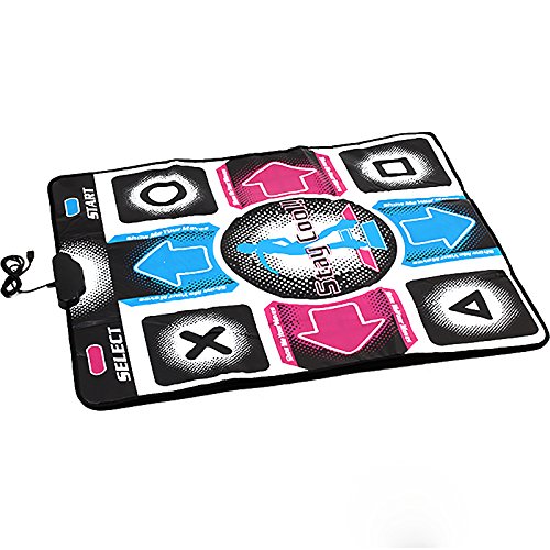 fayle Non Slip Dance Pad Dancing Mat for PC USB Compatible with AV Video Games Perfect for Fun and Fitness - View 3 of 8