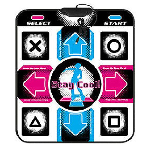 fayle Non Slip Dance Pad Dancing Mat for PC USB Compatible with AV Video Games Perfect for Fun and Fitness