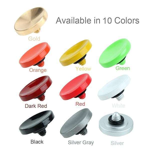 Foto&Tech Foto&Tech Soft Shutter Release Button for Fuji, Leica, Nikon - 3 Pack Red | Compatible with X-T5, X-T4, M10, Df & More - View 8 of 9