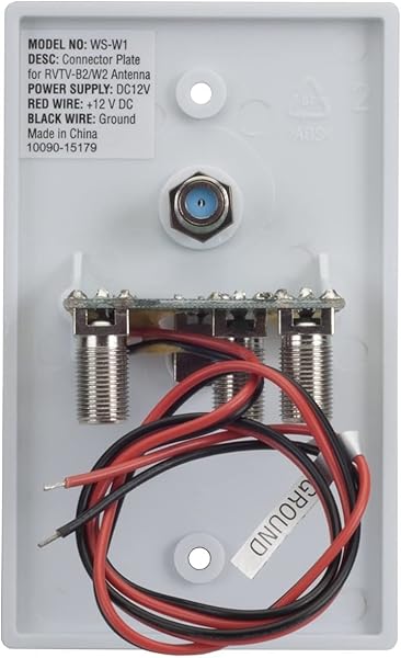 Magnadyne Magnadyne TV-X Omni Directional Amplified TV AM FM Antenna and Distribution Plate White for Enhanced Signal Reception - View 5 of 7