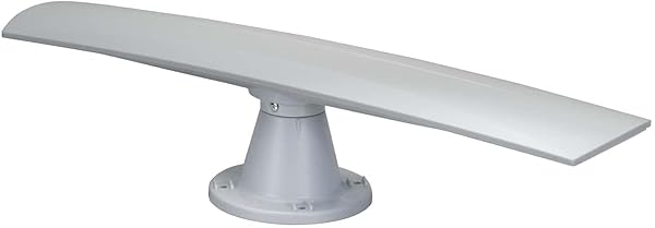 Magnadyne Magnadyne TV-X Omni Directional Amplified TV AM FM Antenna and Distribution Plate White for Enhanced Signal Reception