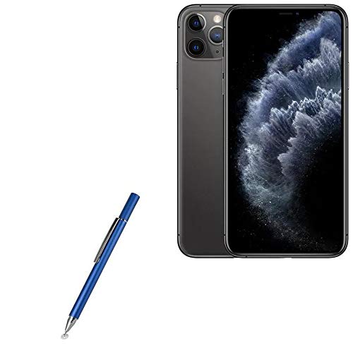 BoxWave BoxWave Stylus Pen for Apple iPhone 11 Pro Max FineTouch Capacitive Super Precise Lunar Blue