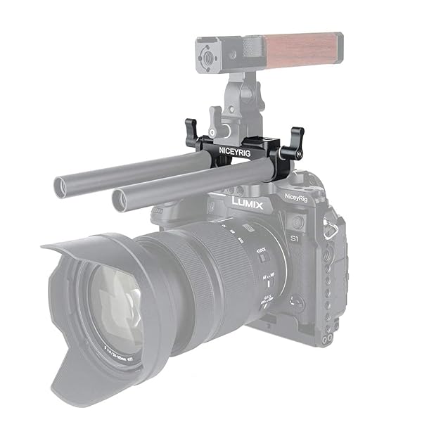 NICEYRIG Buy NICEYRIG 15mm Rod Clamp with NATO Rail for DSLR Camera Cage & Follow Focus - Ultimate Support System - View 6 of 8