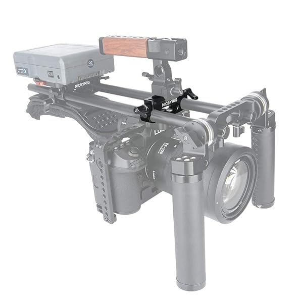 NICEYRIG Buy NICEYRIG 15mm Rod Clamp with NATO Rail for DSLR Camera Cage & Follow Focus - Ultimate Support System - View 7 of 8