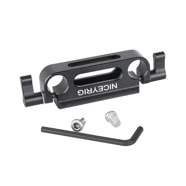 NICEYRIG Buy NICEYRIG 15mm Rod Clamp with NATO Rail for DSLR Camera Cage & Follow Focus - Ultimate Support System - View 8 of 8