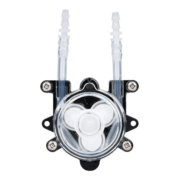 Yanmis DC12V Mini Peristaltic Pump for Laboratory Bioengineering Compact Design G528 32x23mm