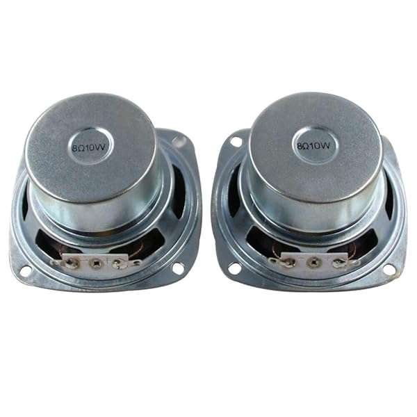 HZPOWEN "HZPOWEN 10W Mini 3" HiFi Full Range Speaker - 8 Ohm, 90dB Sensitivity for DIY Boom Box & Home Stereo" - View 3 of 7