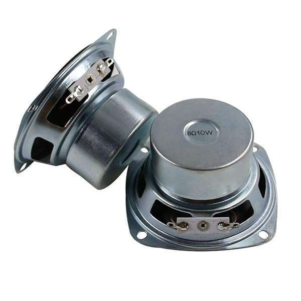 HZPOWEN "HZPOWEN 10W Mini 3" HiFi Full Range Speaker - 8 Ohm, 90dB Sensitivity for DIY Boom Box & Home Stereo" - View 4 of 7