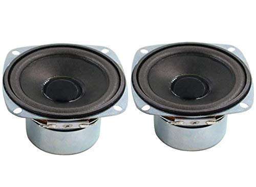 HZPOWEN "HZPOWEN 10W Mini 3" HiFi Full Range Speaker - 8 Ohm, 90dB Sensitivity for DIY Boom Box & Home Stereo" - View 2 of 7