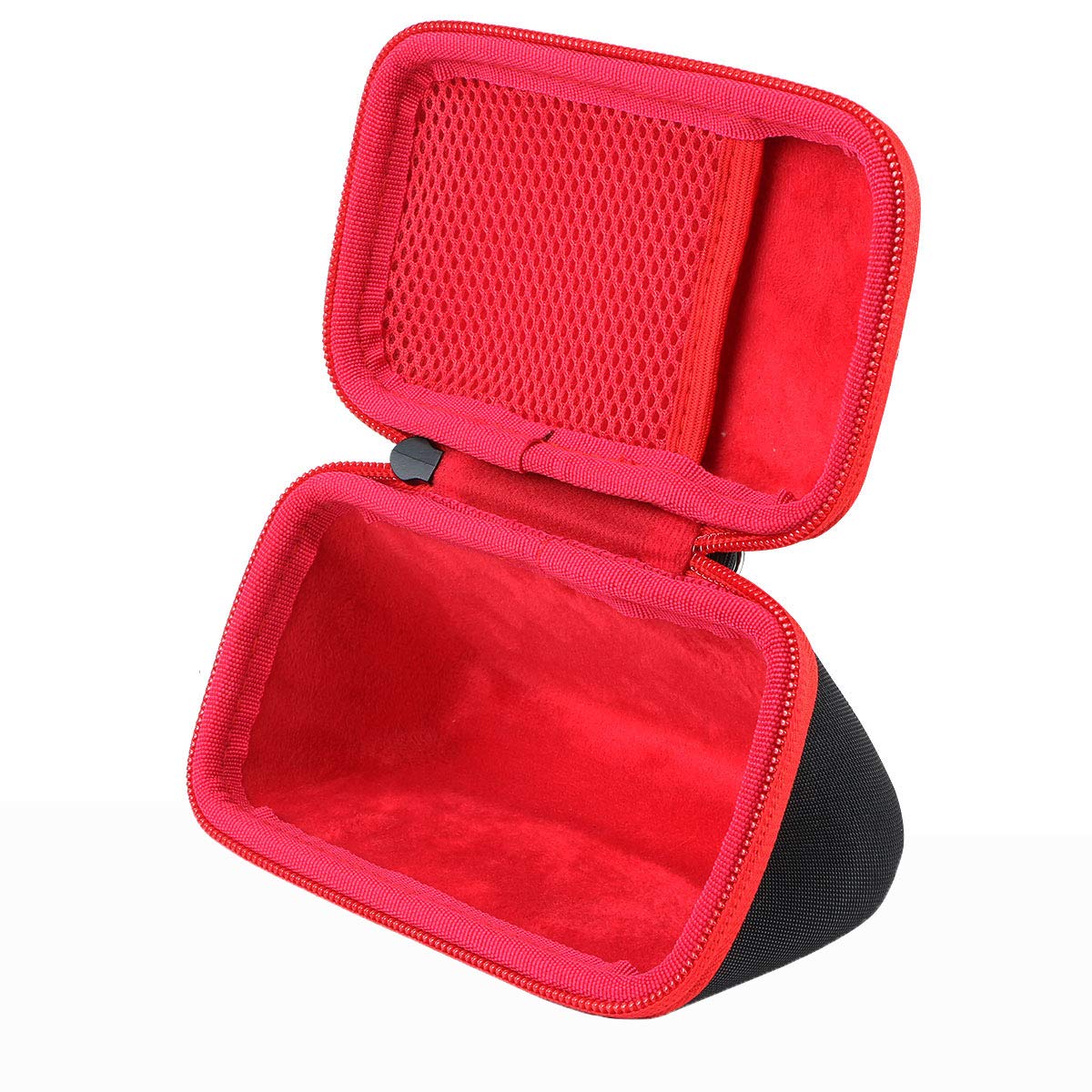 co2CREA co2CREA Hard Travel Case for 3 Bluetooth Portable Speaker Black with Red Interior Durable Protection and Stylish Design - View 5 of 5