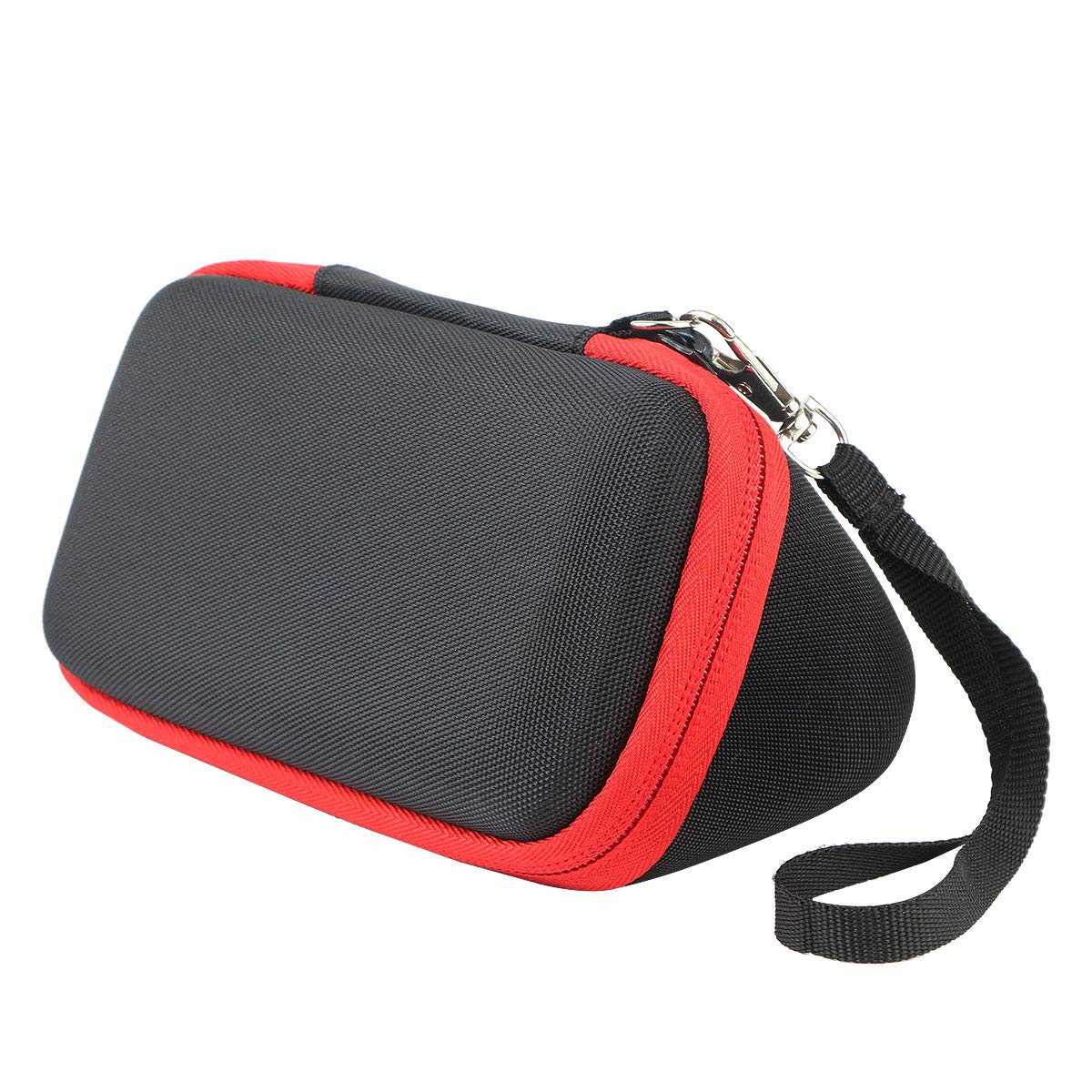 co2CREA co2CREA Hard Travel Case for 3 Bluetooth Portable Speaker Black with Red Interior Durable Protection and Stylish Design