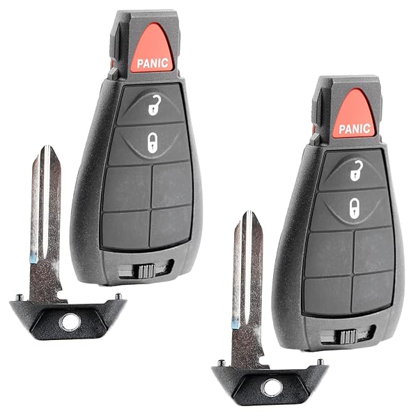 Key Fob for 2013-2018 Jeep Cherokee Ram Pickup Keyless Entry Remote Smart Key Set of 2