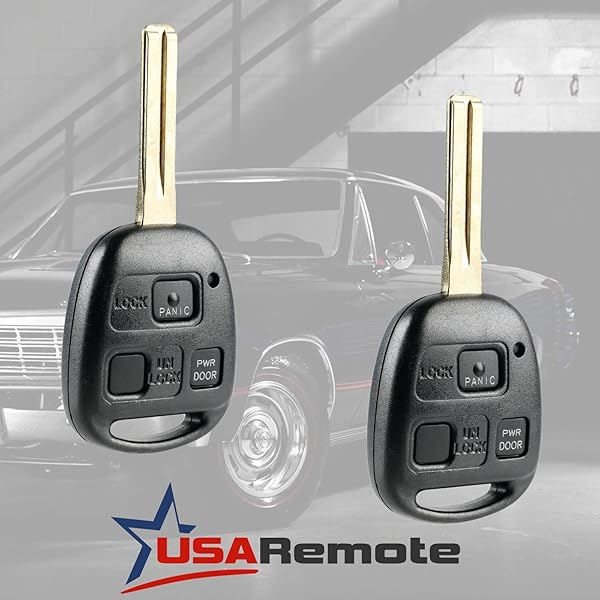 USARemote Key Fob Set of 2 for 2004-2010 RX330 RX350 RX400h RX450h Keyless Entry Remote HYQ12BBT - View 2 of 6