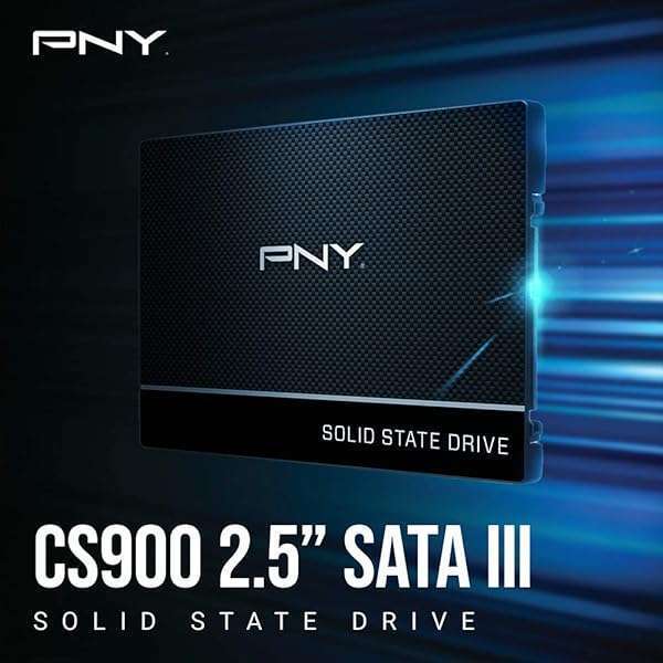 PNY PNY CS900 250GB 3D NAND SATA III SSD - Fast Internal Solid State Drive for Enhanced Performance - View 3 of 9