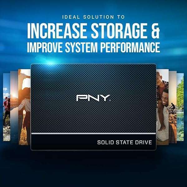 PNY PNY CS900 250GB 3D NAND SATA III SSD - Fast Internal Solid State Drive for Enhanced Performance - View 6 of 9