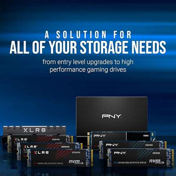 PNY PNY CS900 250GB 3D NAND SATA III SSD - Fast Internal Solid State Drive for Enhanced Performance - View 8 of 9
