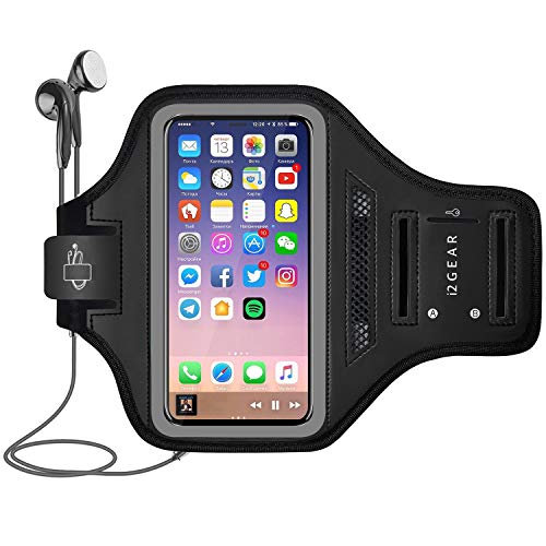i2 Gear i2 Gear Cell Phone Armband Case for iPhone 11 11 Pro Max XR Adjustable Band Key Holder for Running Exercise Recreation - View 9 of 9